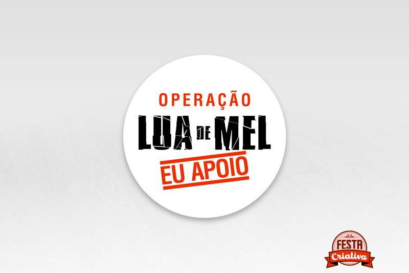 Adesivo Operação Lua de Mel