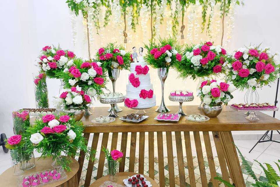 Mesa do bolo