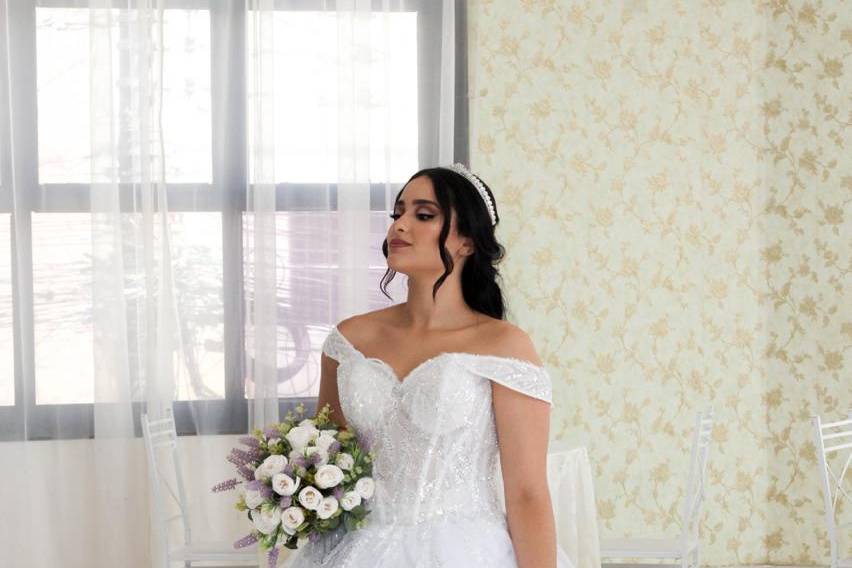 O seu dia de princesa começa a