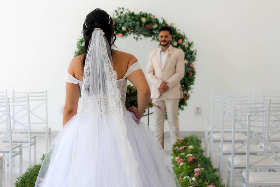 Uma cerimônia emocionante