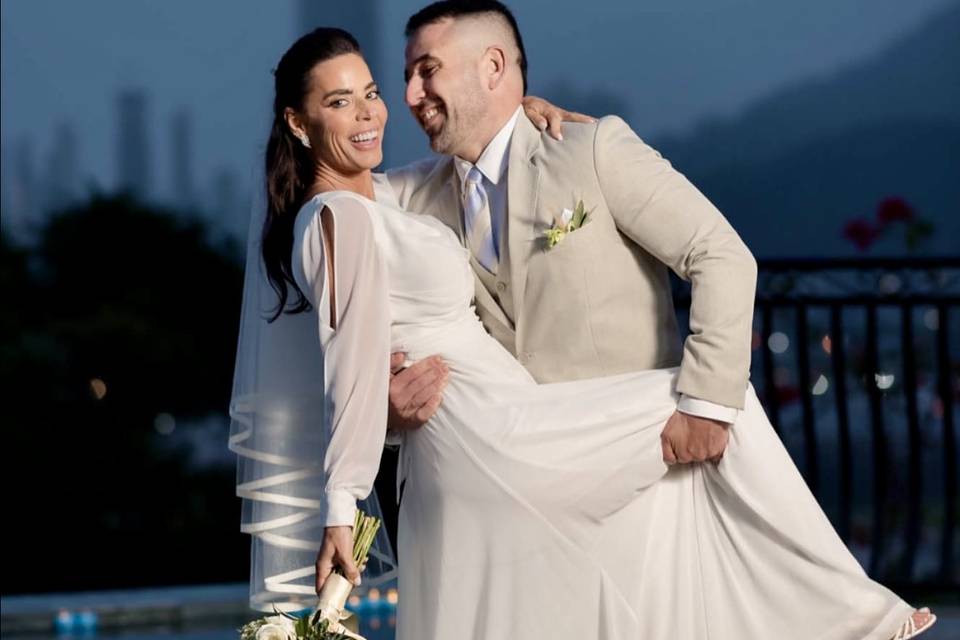 Enfim, casados!