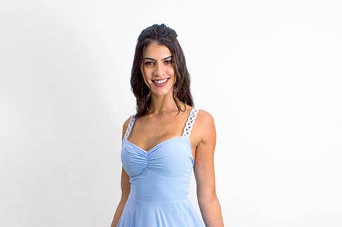 Vestido de Madrinha Menta