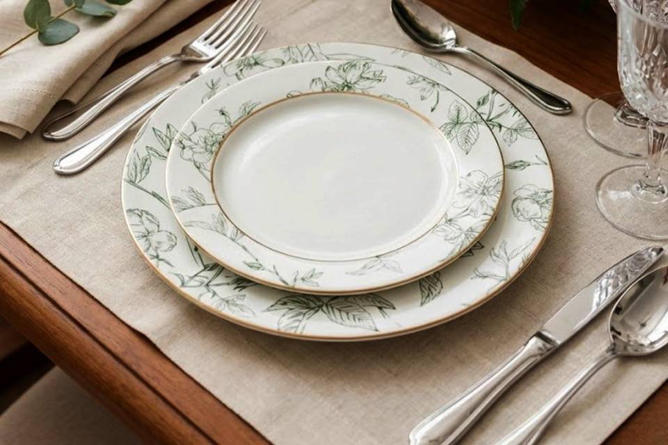 Locação Toile de Jouy + Ouro