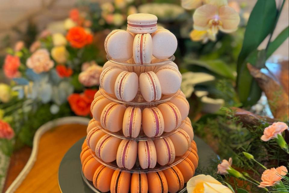 Torre de macarons