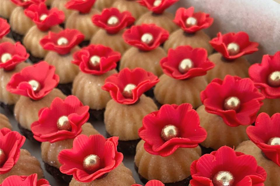 Doce casadinho floral