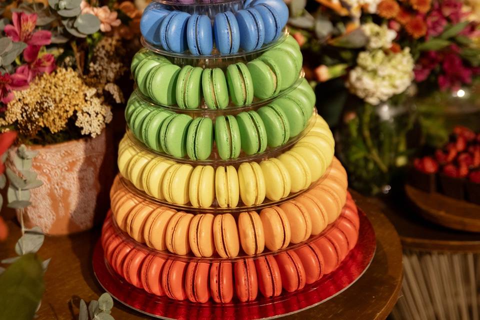 Torre de macarons