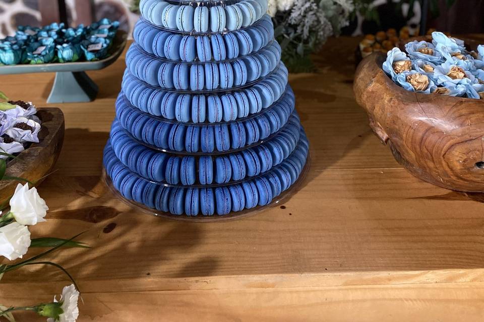 Torre de macarons