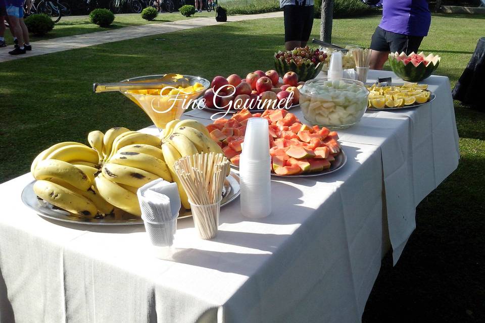 Mesa de frutas