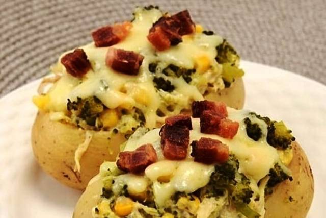 Batata recheada