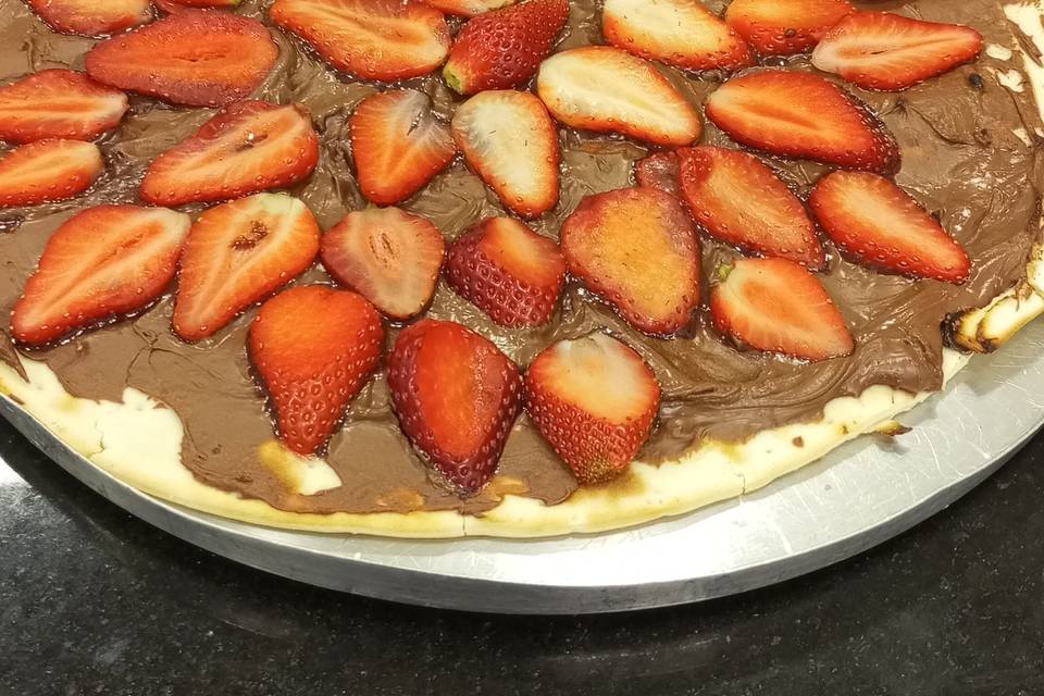 Chocolate com morango