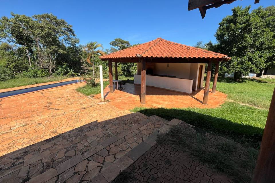 Quiosque da churrasqueira