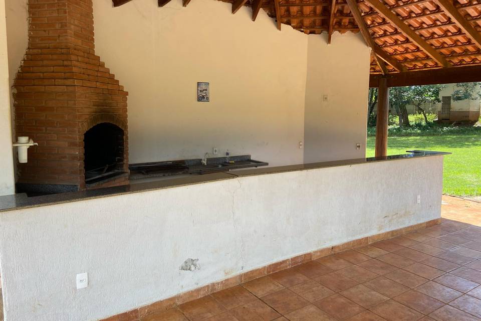 Quiosque da churrasqueira