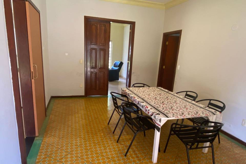 Sala de jantar da casa princi
