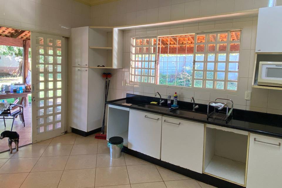 Cozinha da casa principal
