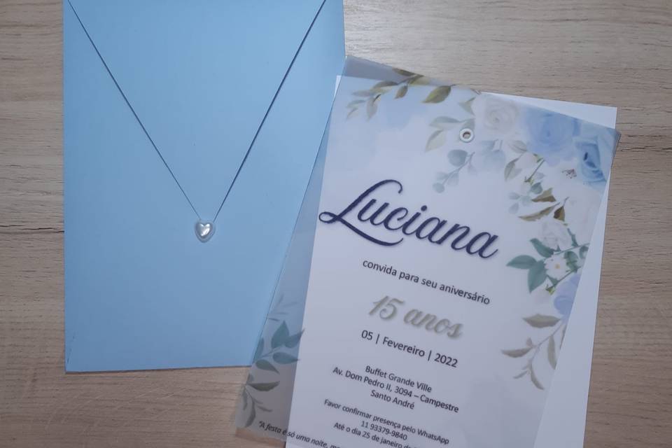 Convite Luciana