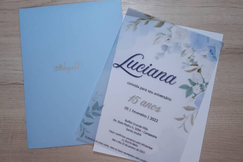 Convite Luciana