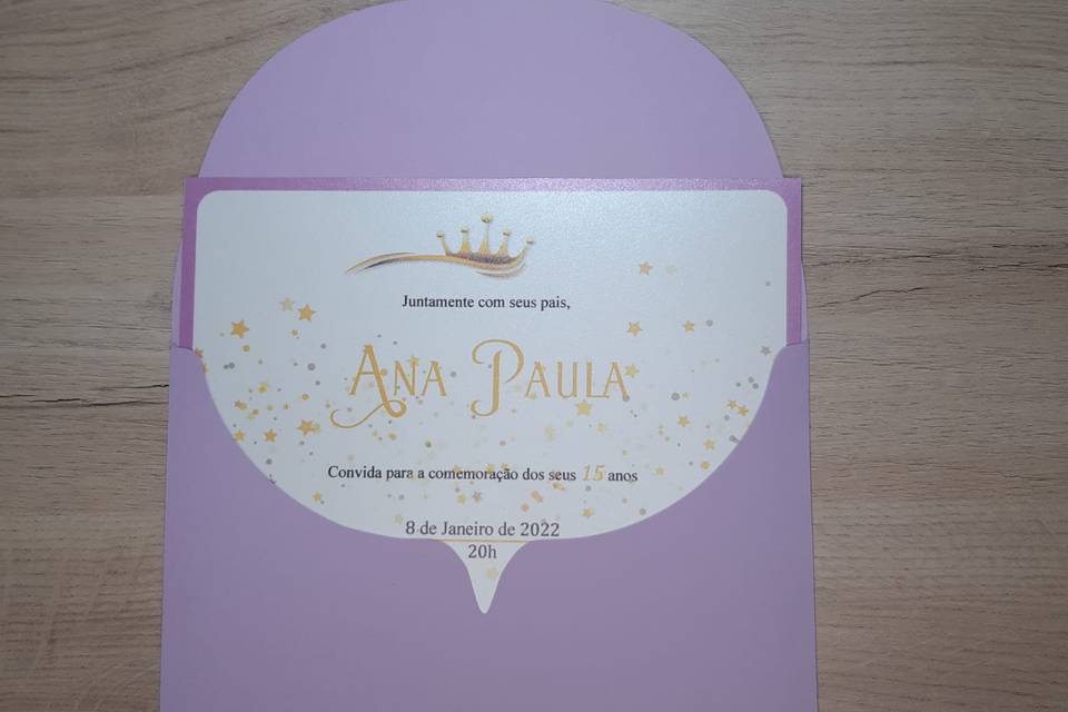 Convite Ana Paula