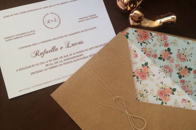 Convite floral