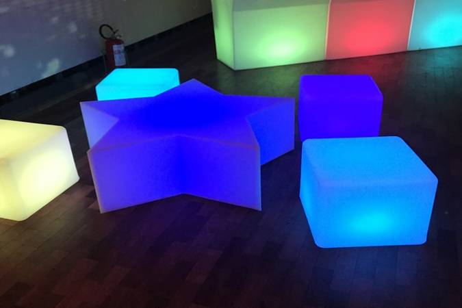 Lounge para Eventos Led RGB
