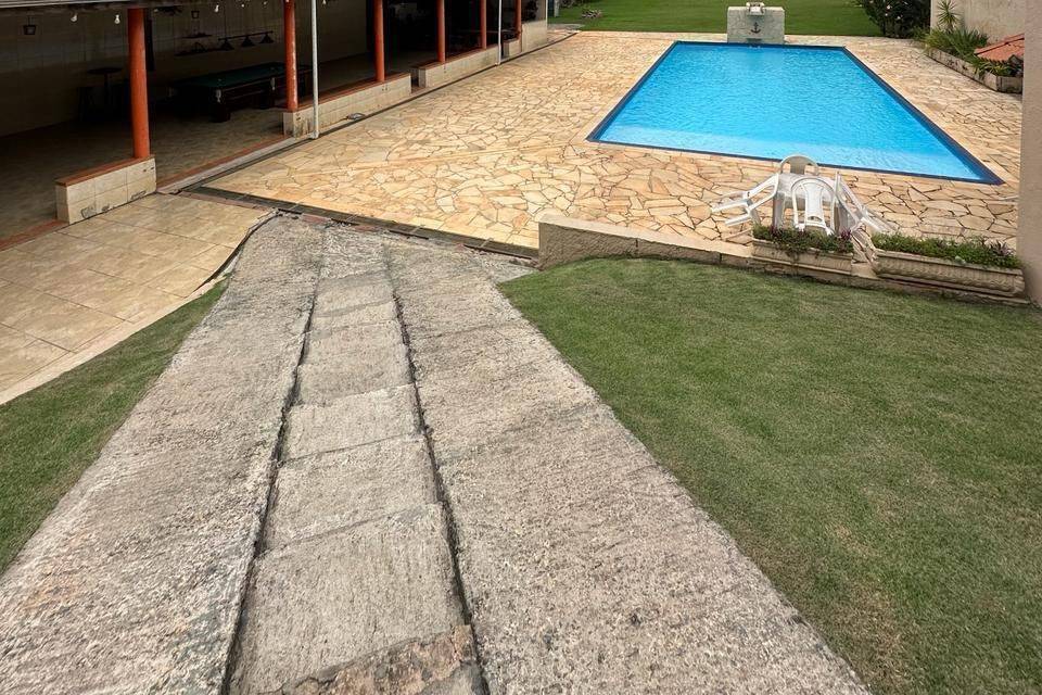 Salão e Piscina