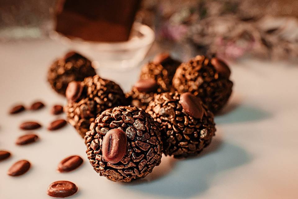 Brigadeiro gourmet de café