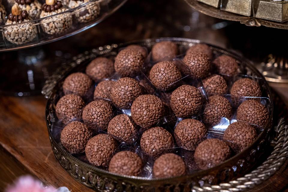 Brigadeiro belga ao leite