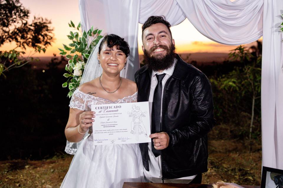 Certificado de casamento