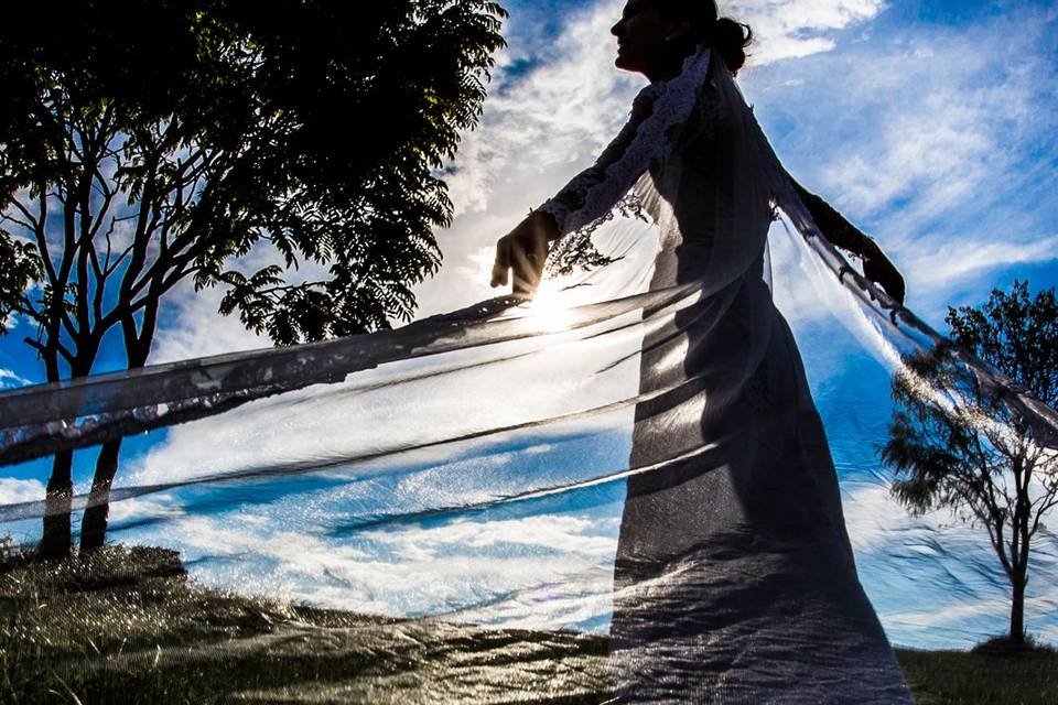 Sessão Trash the Dress