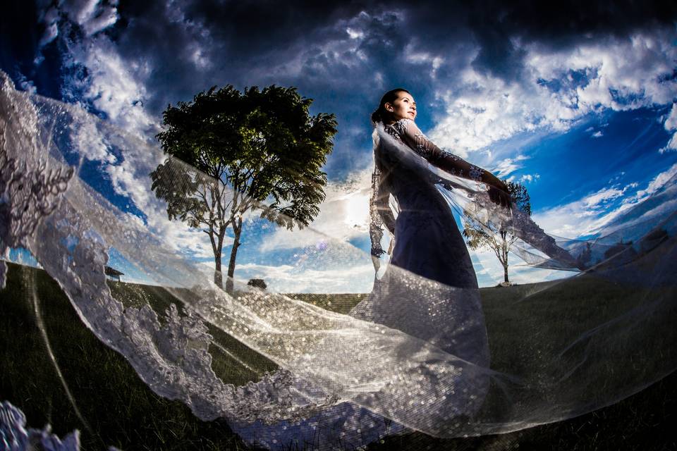 Sessão Trash the Dress