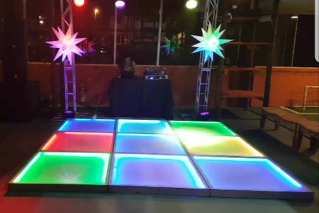 Pista Paris estrutura Gol DJ