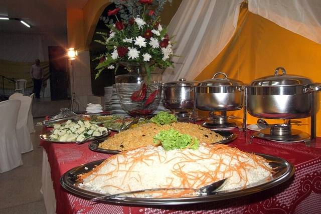 Decoração  do buffet