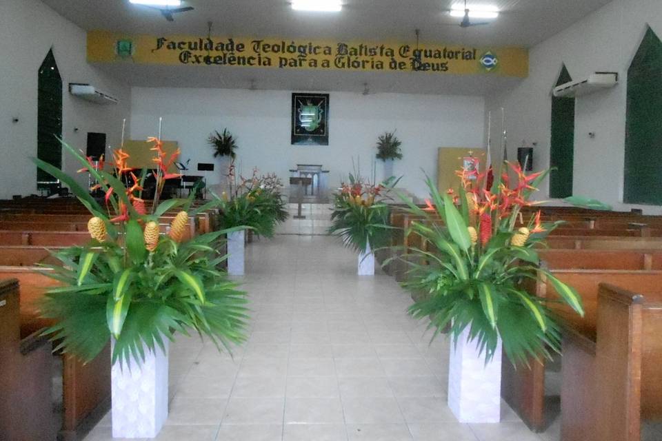 Decoração de igreja