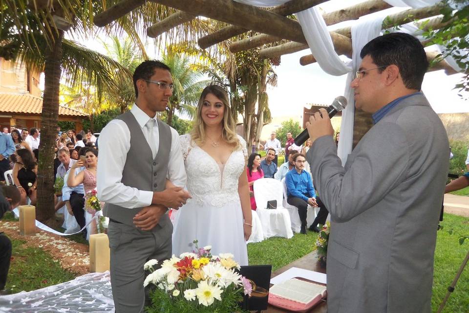 Cerimônia Lorena e Paulo Jr.