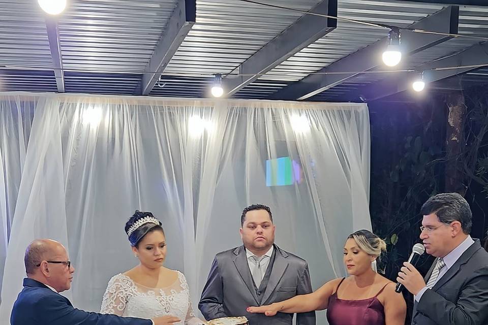 Cerimônia Evelyn e Luís