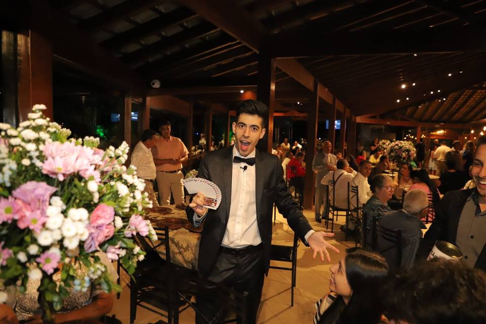 Evento em casamento