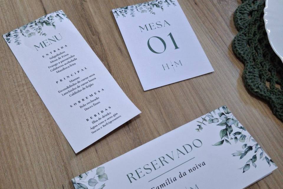 Kit para mesa