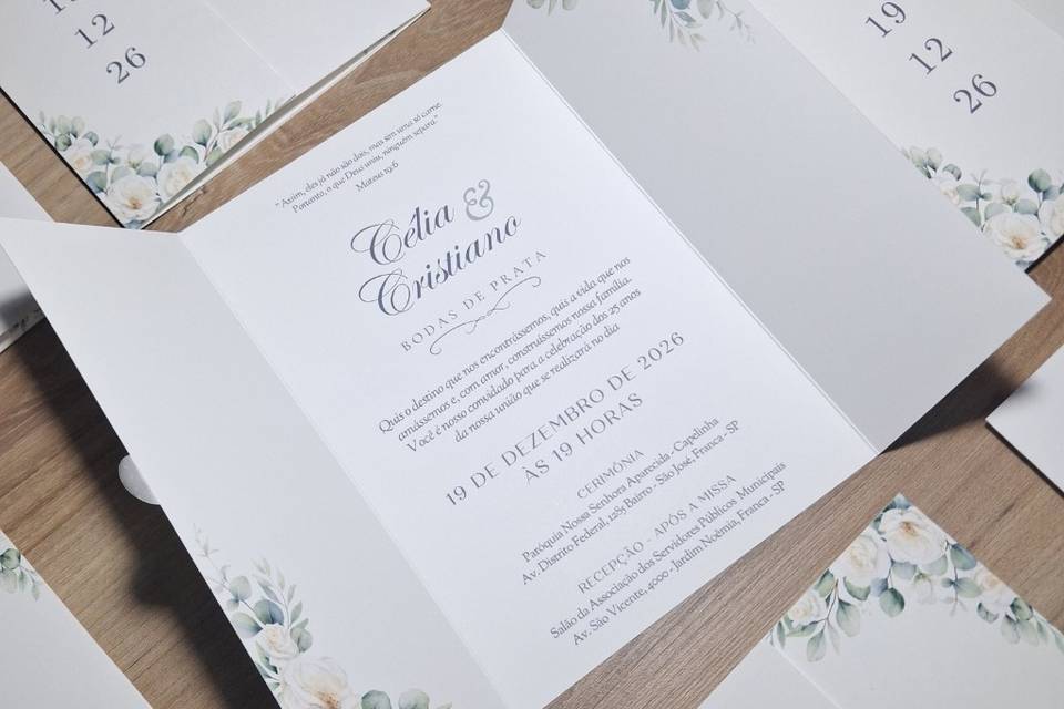 Convite de bodas