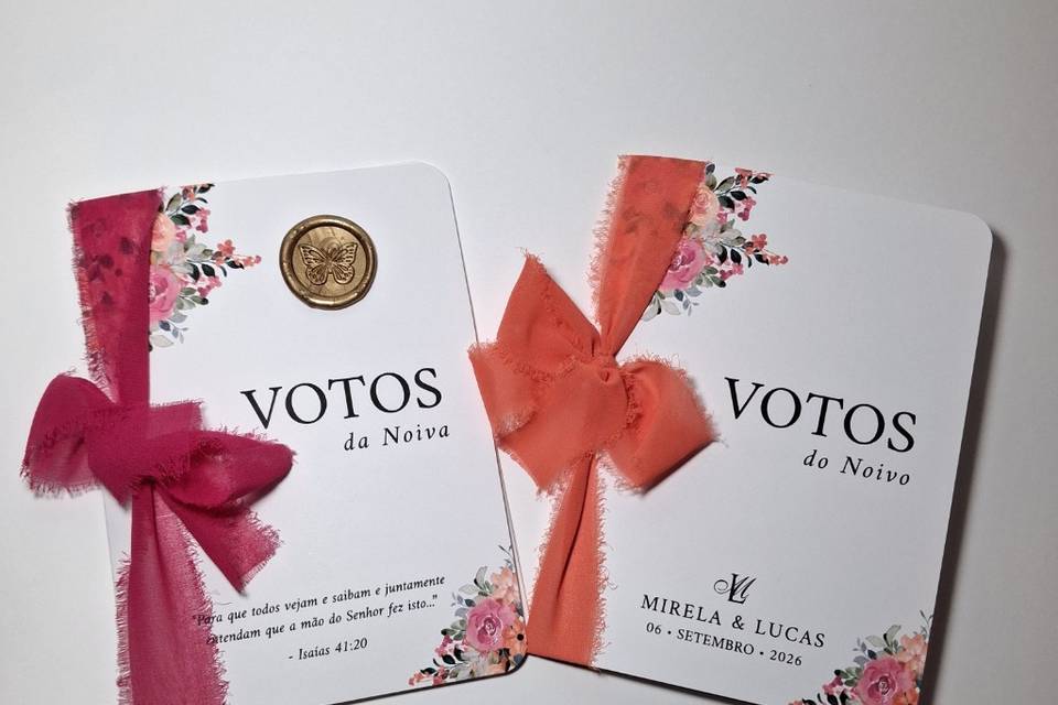 Votos dos noivos