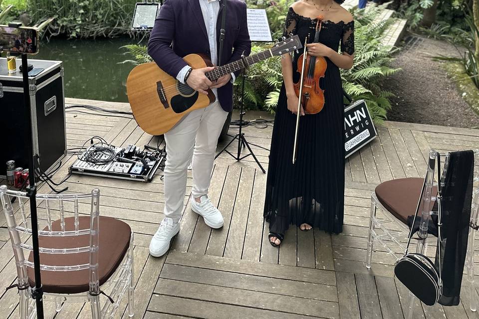 Cerimônia com Duo em viamão