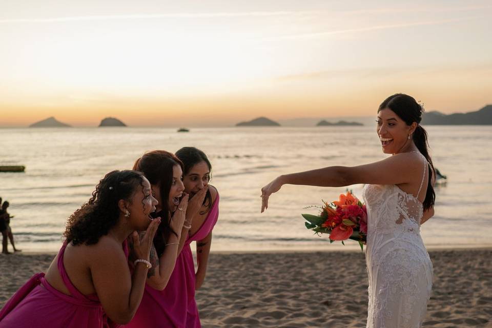 Letícia e Júnior!