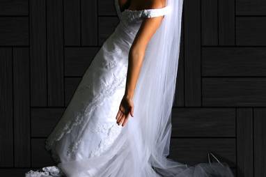 Vestido de noiva elegante