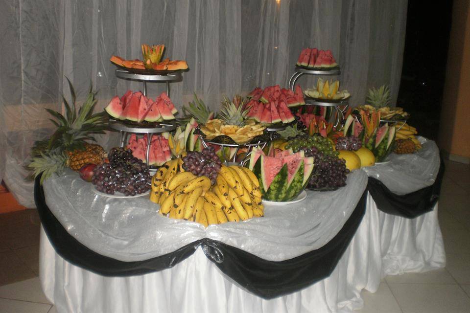 Mesa de frutas