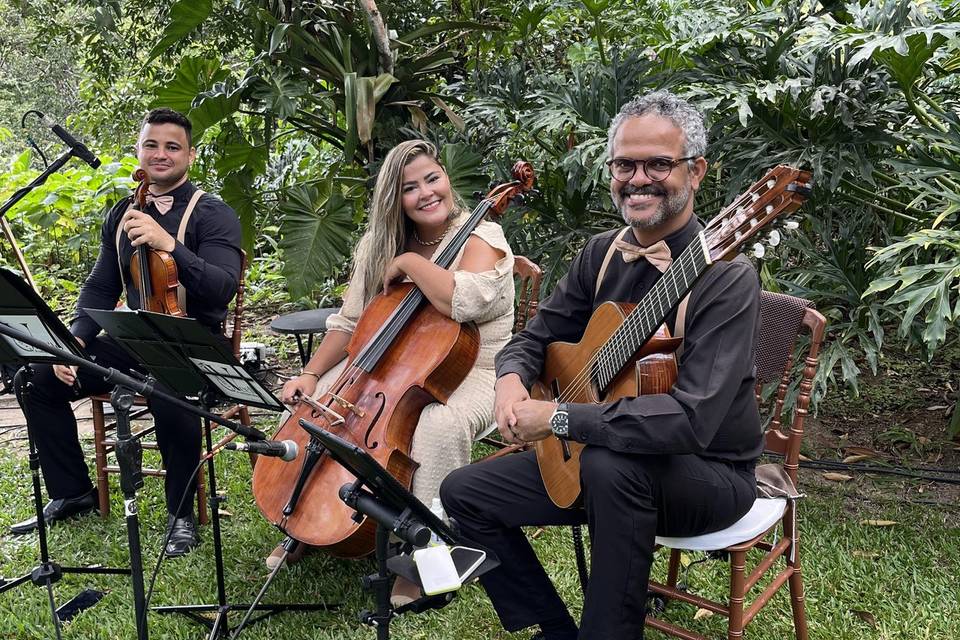 Trio com violão