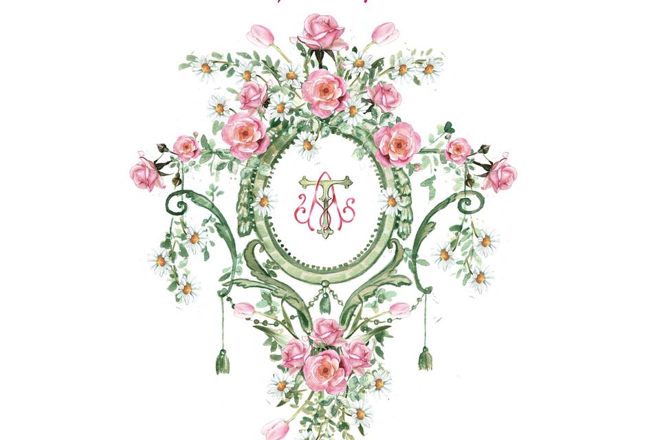Aquarela de Brasão Casamento