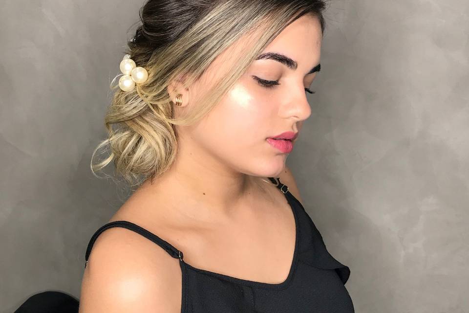 Penteado despojado