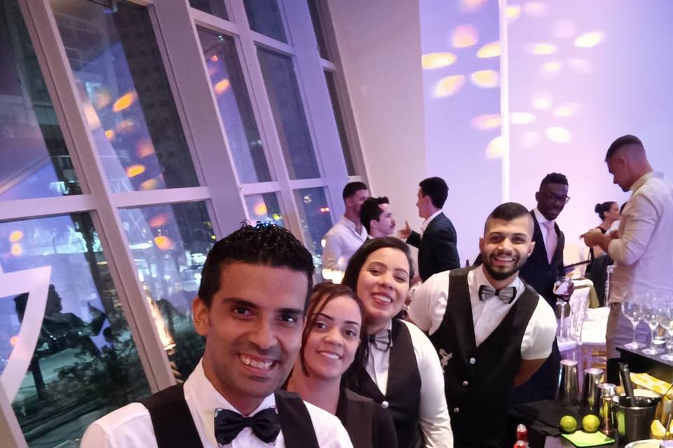 Equipe Mr Bar bartenders