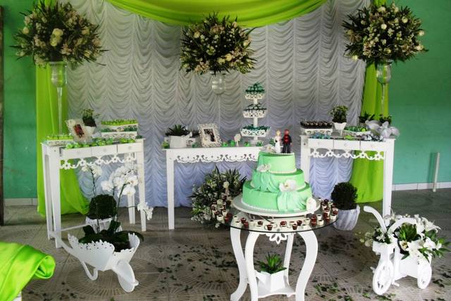 Decoração verde