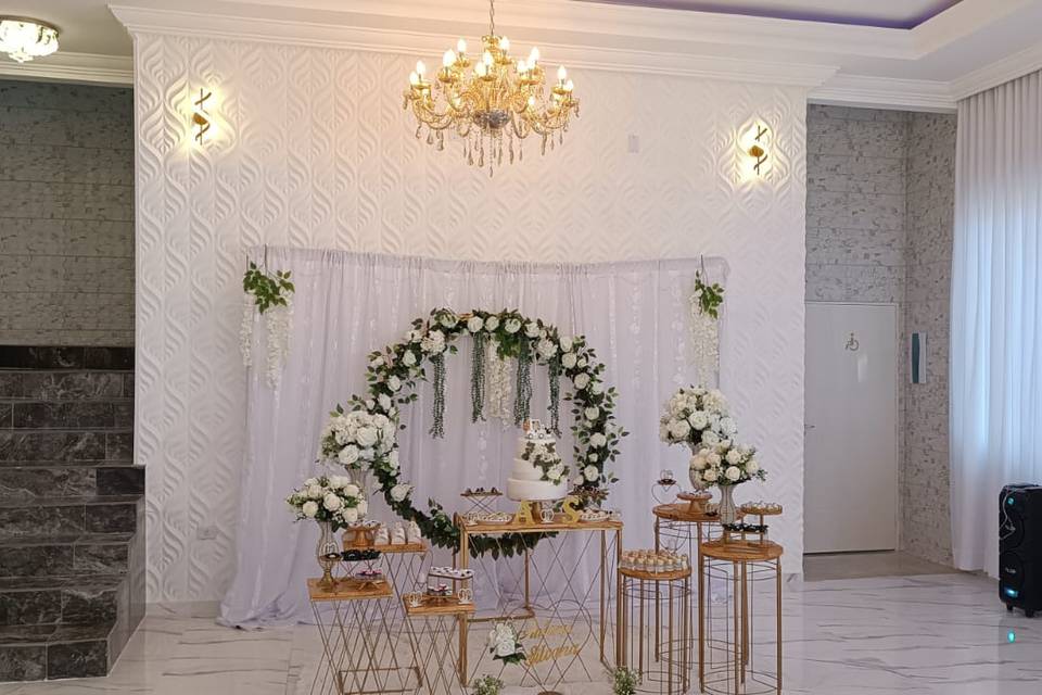 Salão de festa interno