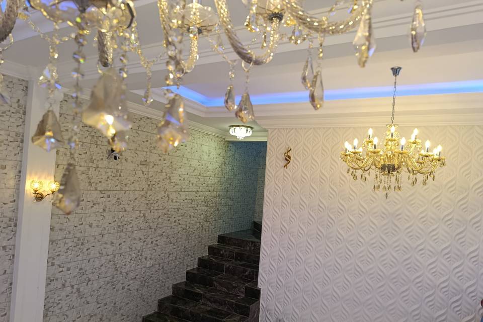 Salão de festa interno