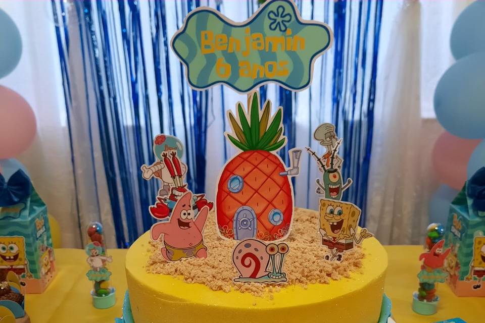 Bolo em buttercream